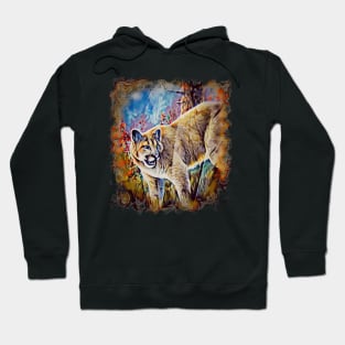 Flashy Big Cat Hoodie